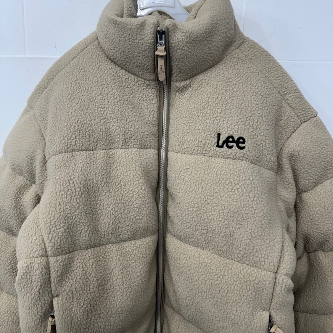 리 트위치로고 플리스 숏 패딩 상품이미지2