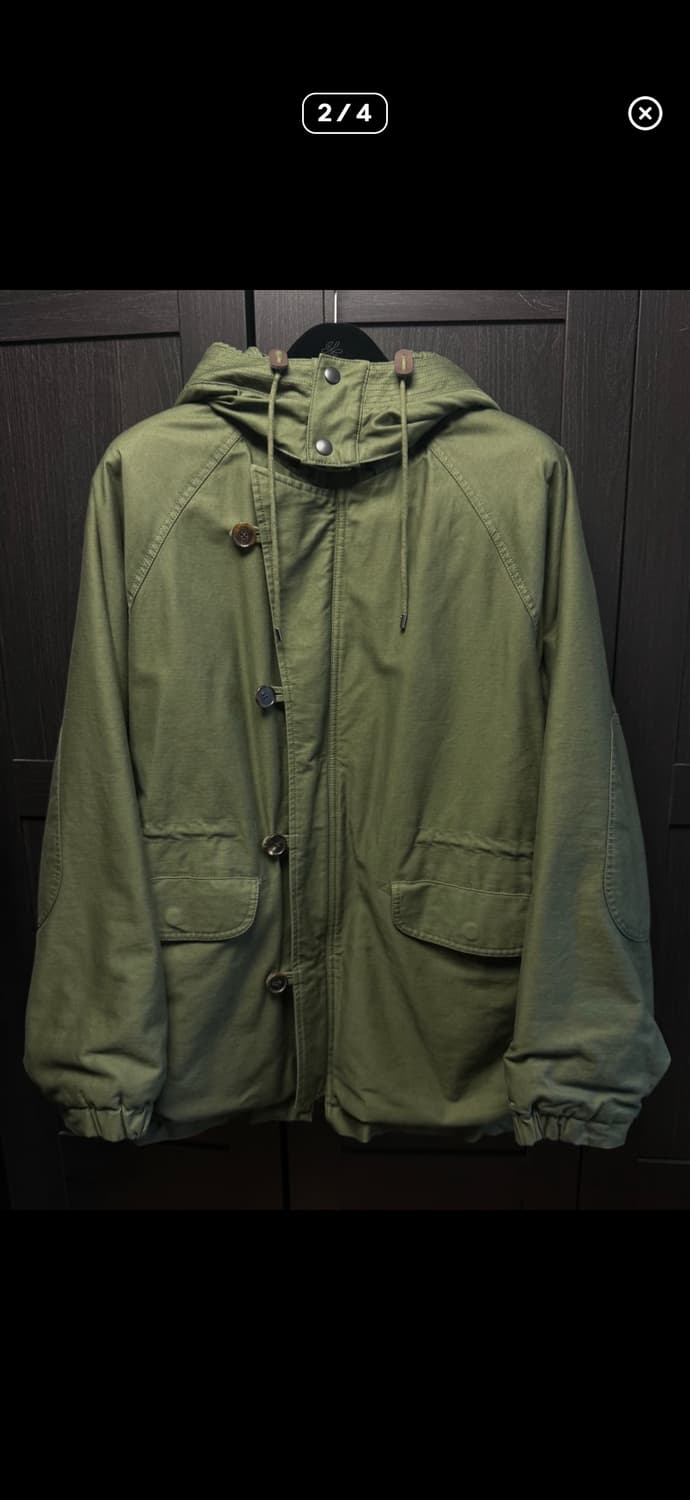 유스youth N3B 울 파일 파카 올리브 m 상품이미지2