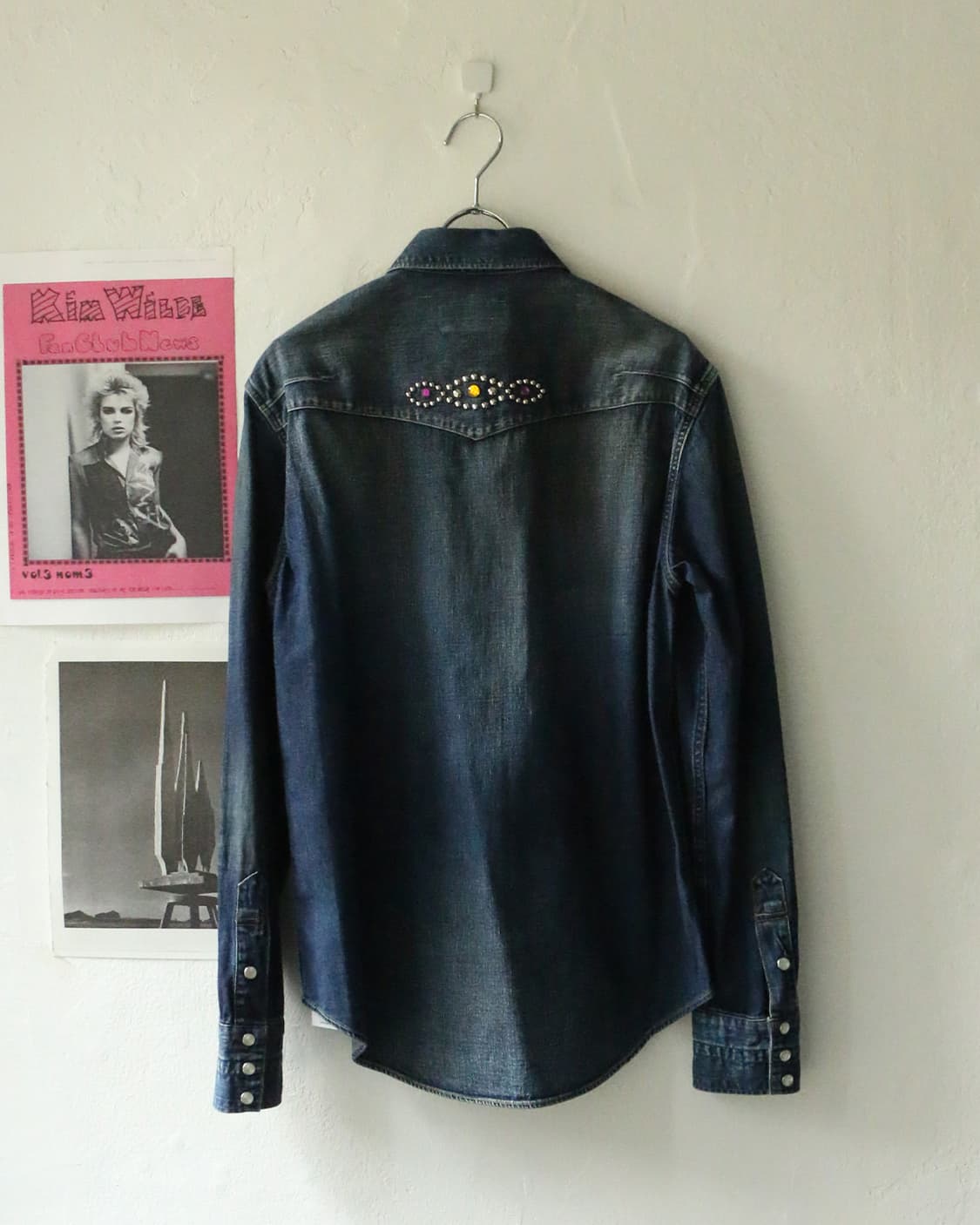 넘버나인 웨스턴 스터드 데님 셔츠 상품이미지7