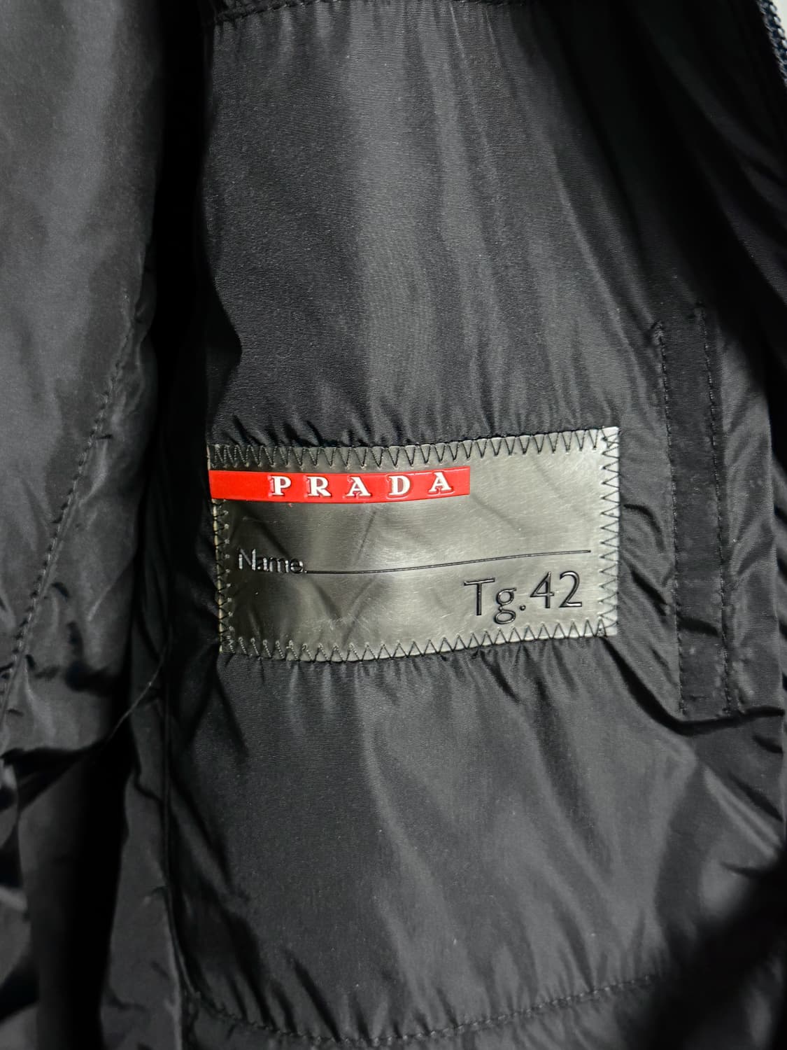 프라다 스포츠 울 코트 상품이미지8