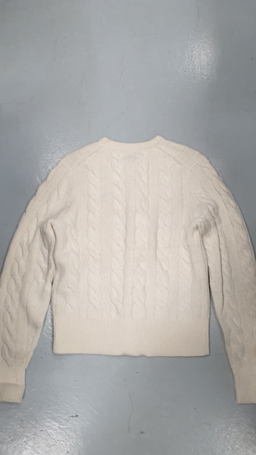 폴로 랄프로렌 케이블 니트 가디건 M 상품이미지2