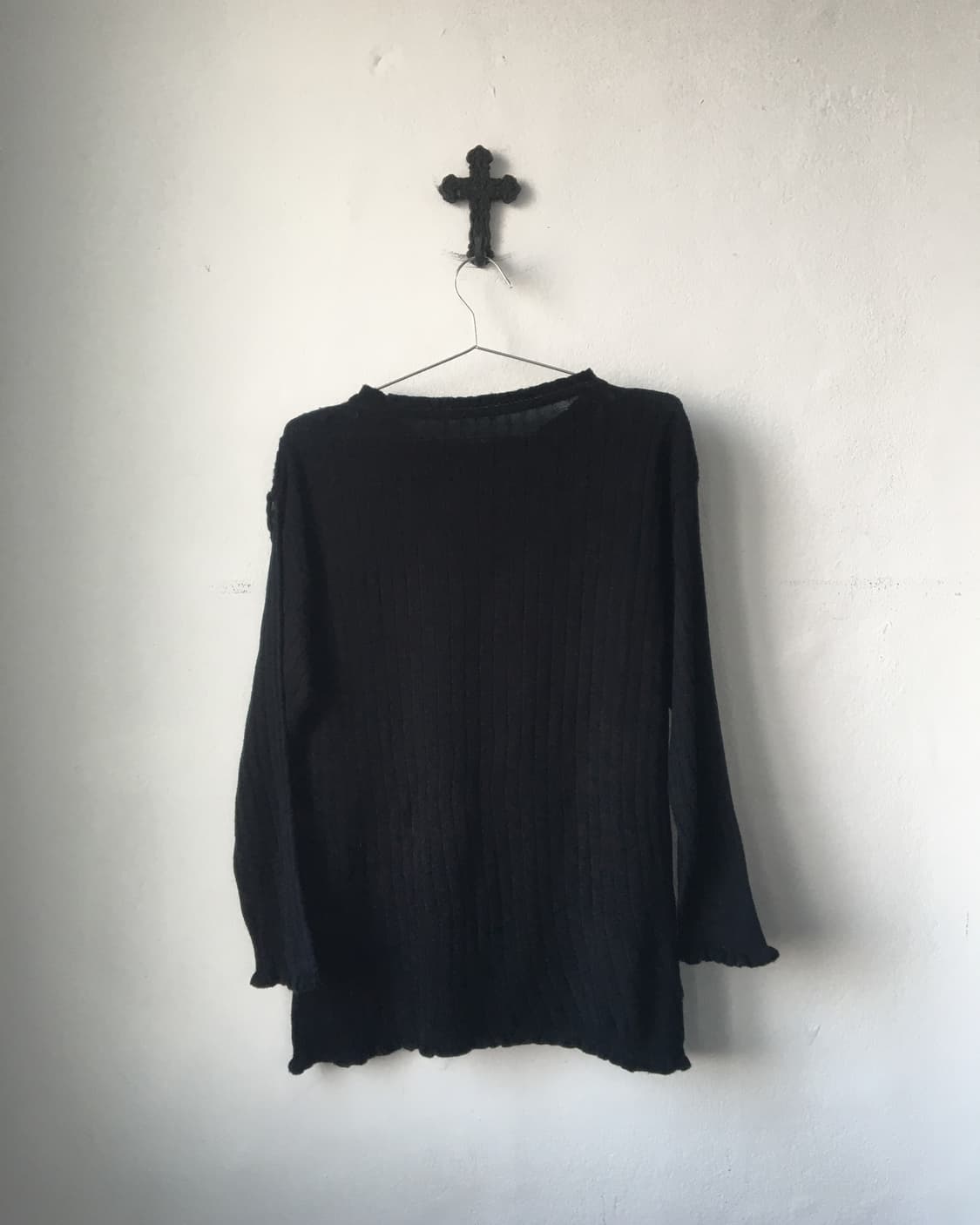 Crochet layered knit 상품이미지2