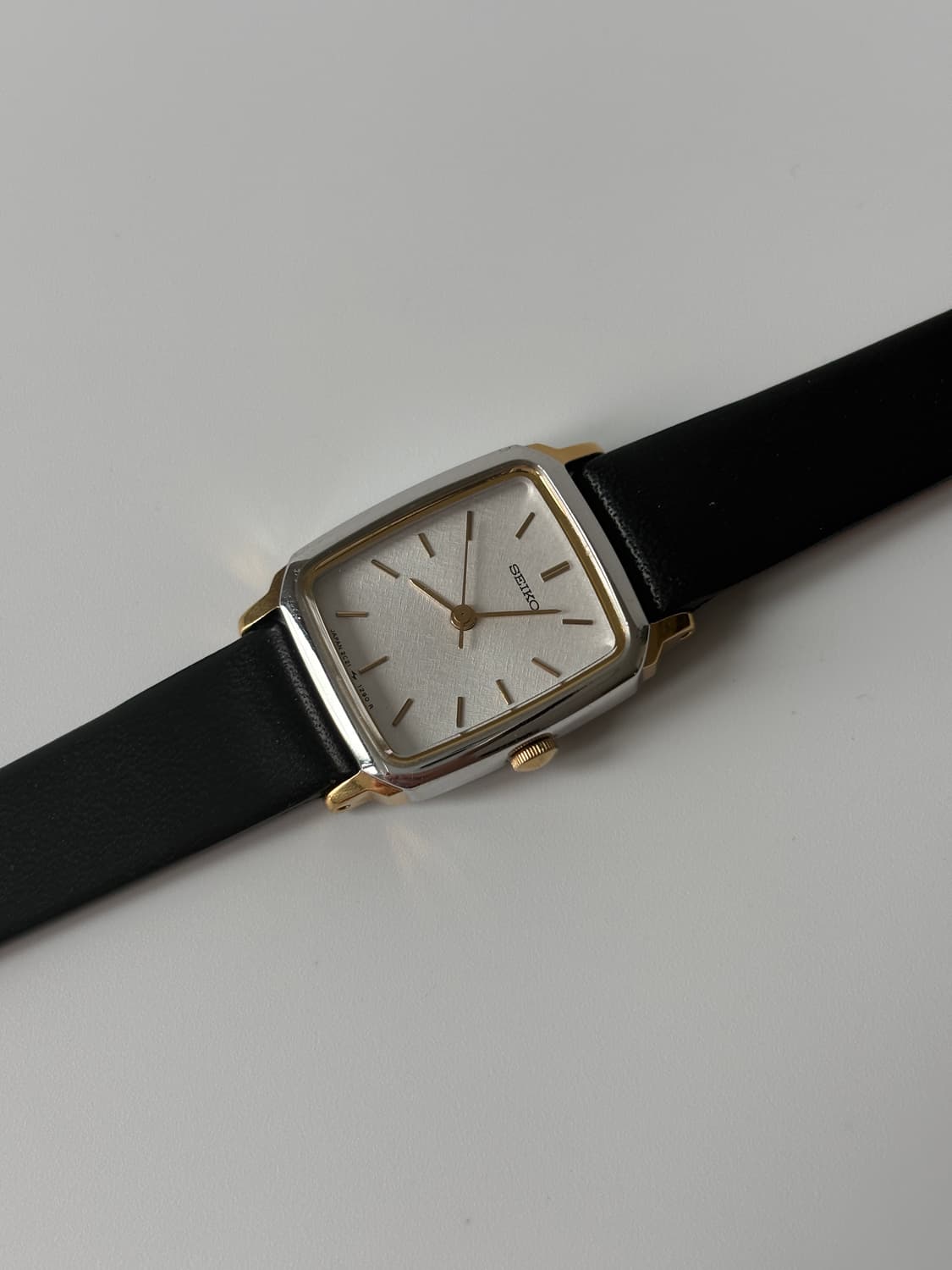 1980s Snow Dial Combi Tank Ladies Quartz 상품이미지1