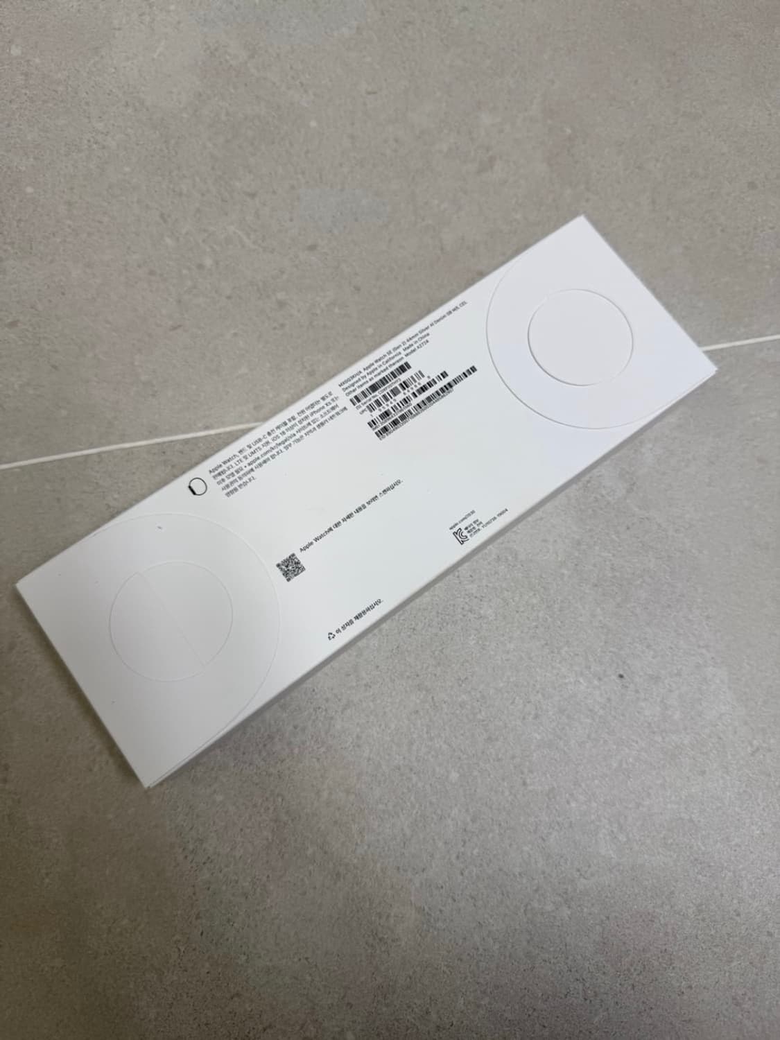 [44mm] 애플워치SE 2 셀룰러 실버 알루 미늄 데님 스포츠 밴드 상품이미지7