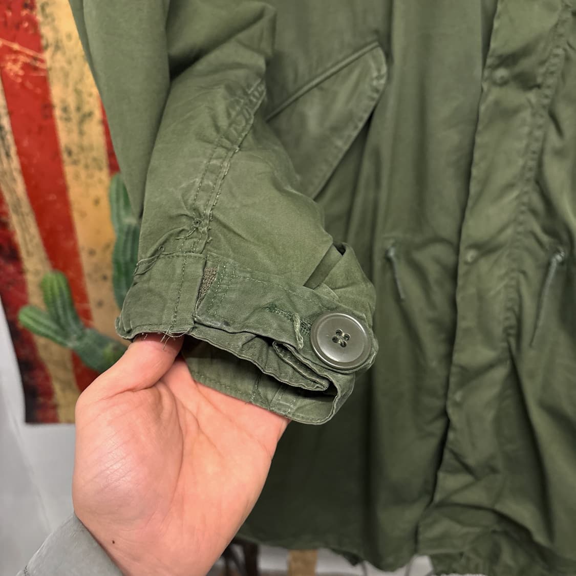 60s 오리지널 U.S. ARMY M-65 피쉬테일 파카 N432 상품이미지5