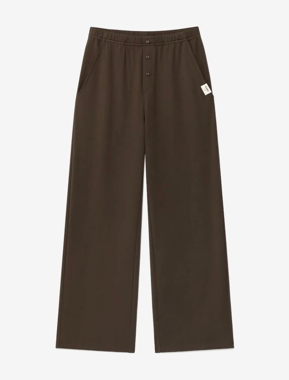 글로니 G BUTTON FLY PANTS (CHOCO) 상품이미지1