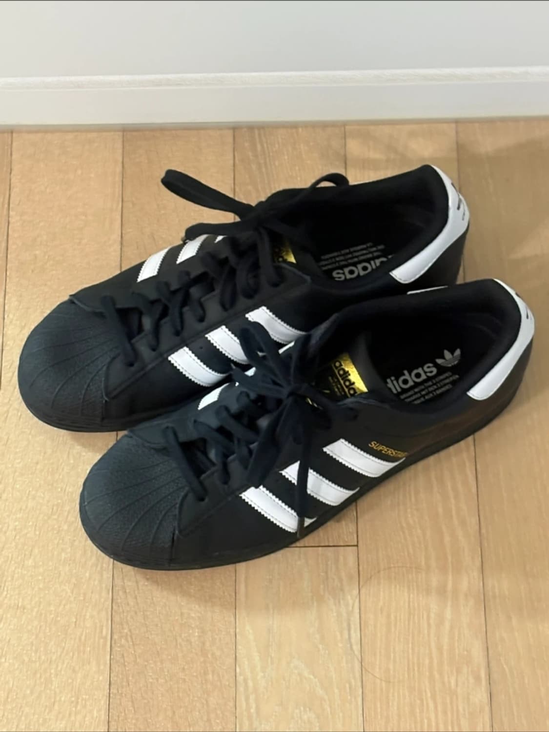아디다스 슈퍼스타 블랙 275 9.5 상품이미지1