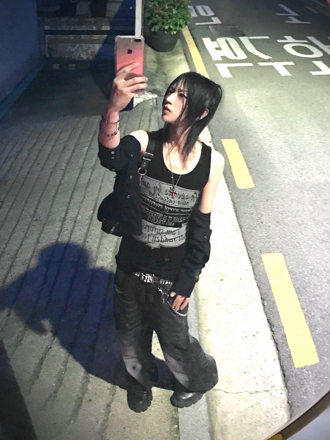 (Elvence)y2k sleeveless top 상품이미지1