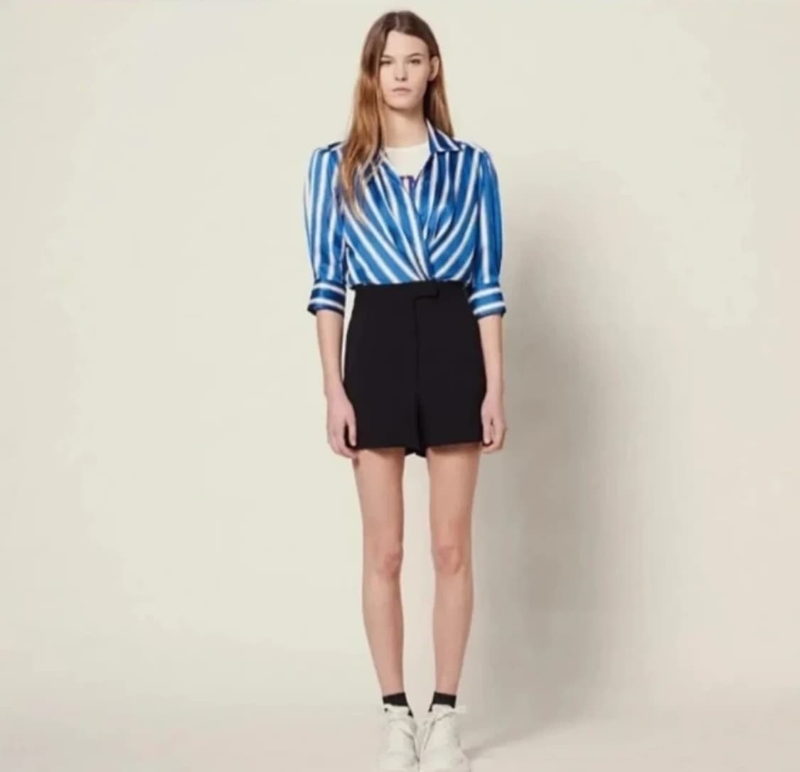 정품 산드로 스트라이프 점프수트 36사이즈  44-55 상품이미지2