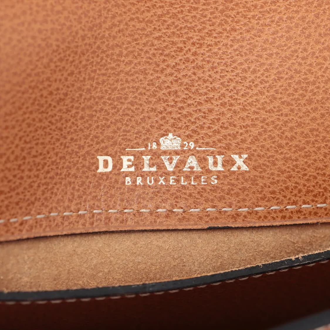 델보 크로스 메신저백 골드 D로고 브라운컬러 거울포함 상품이미지8