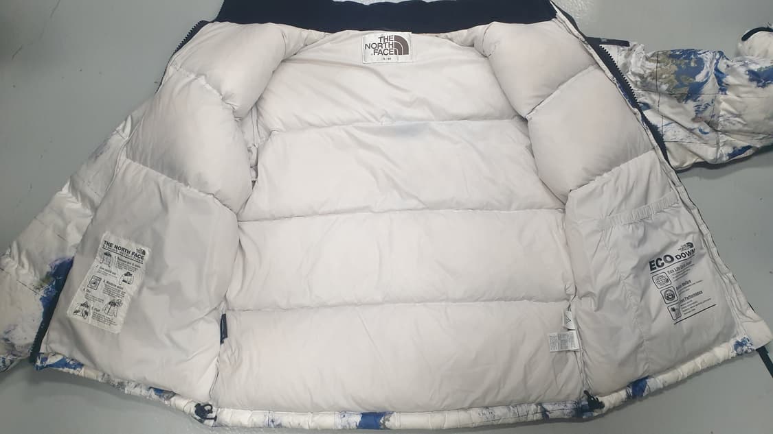 노스페이스 지구 눕시 패딩 S 상품이미지6