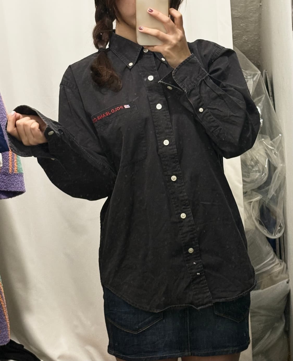 블랙 폴로 셔츠 상품이미지2