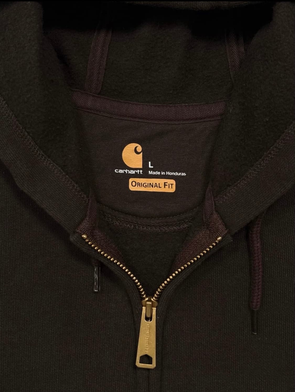 칼하트 브라운 후드집업 상품이미지3