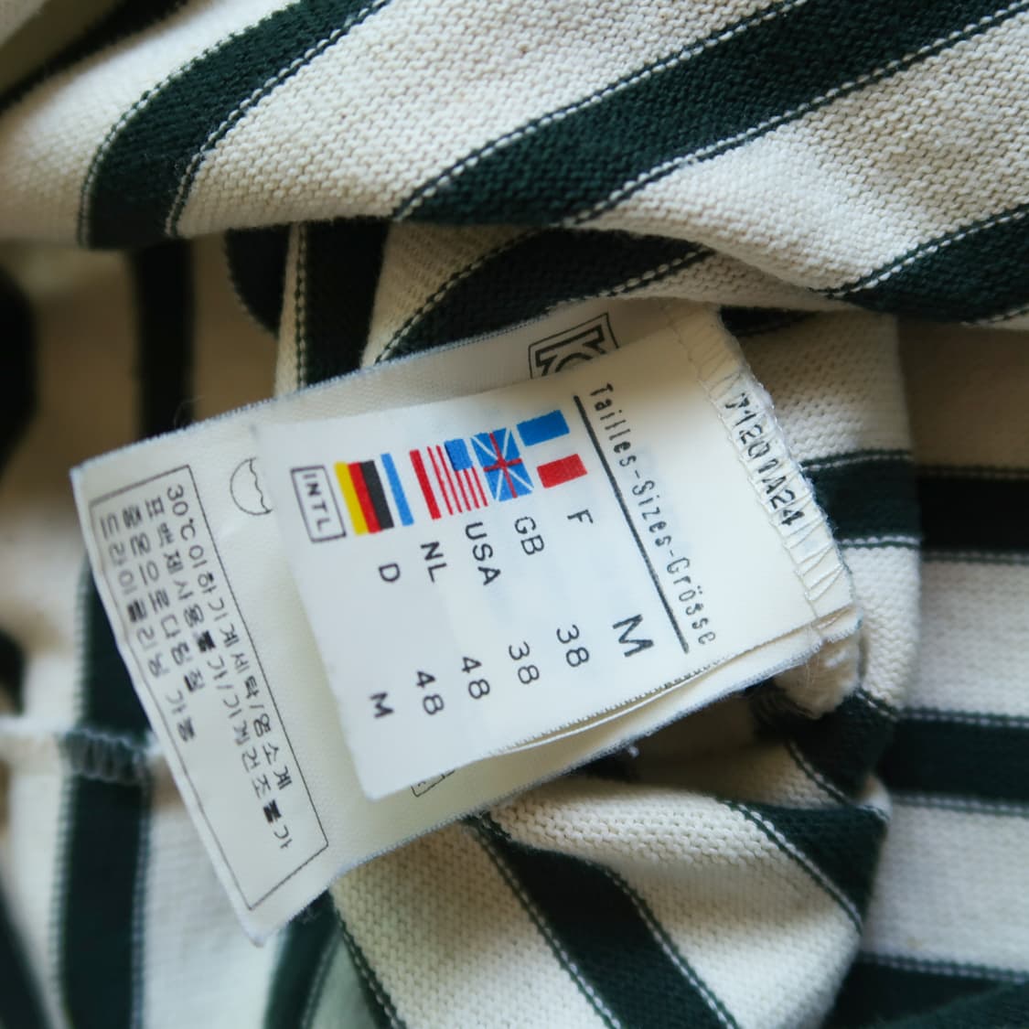 [Made in France] 세인트 제임스 그린 보트넥 셔츠 상품이미지6