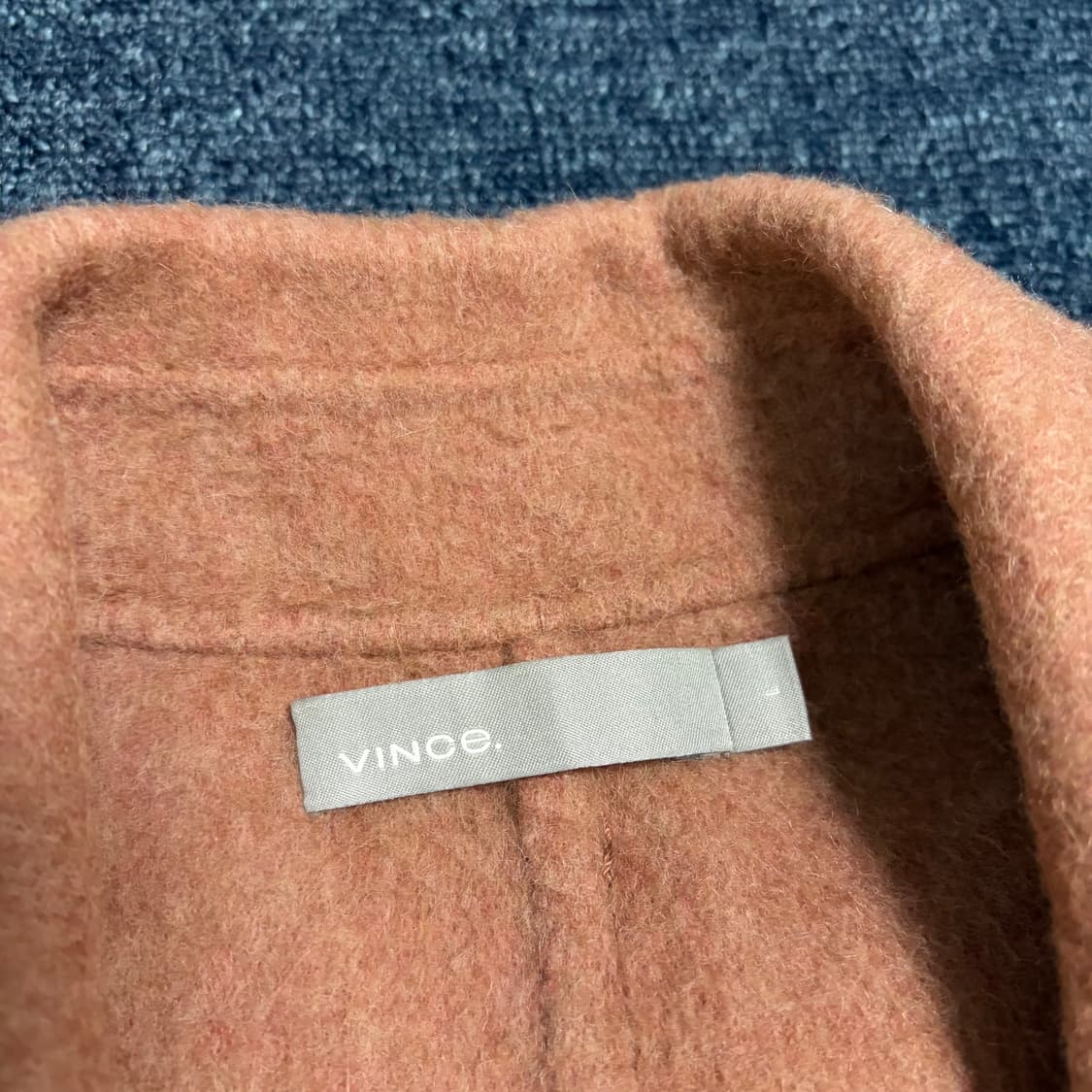 빈스 연핑크 울 롱코트 상품이미지4