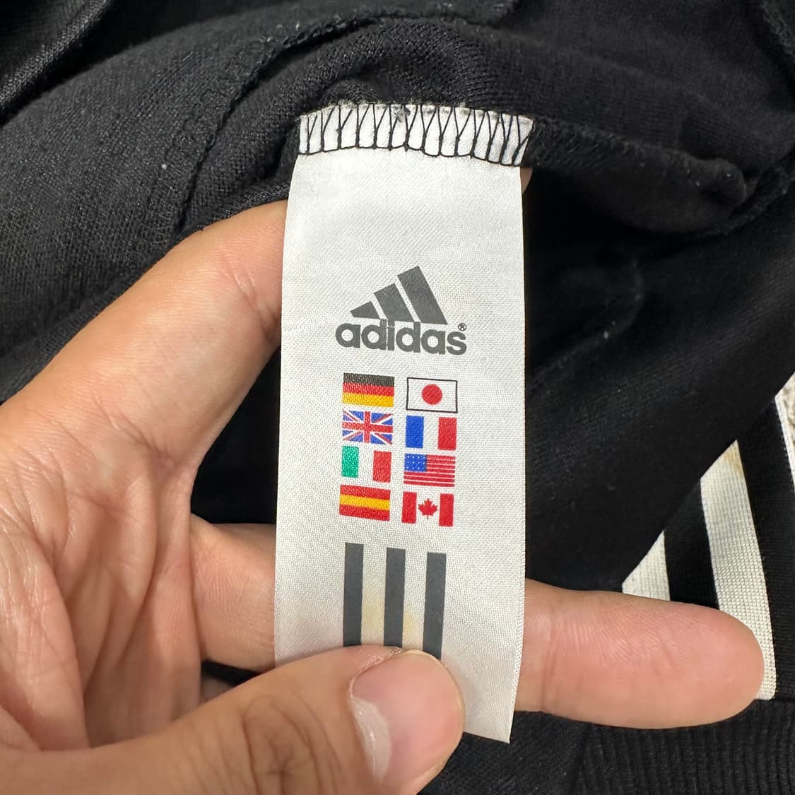 아디다스 검정 져지 상품이미지4