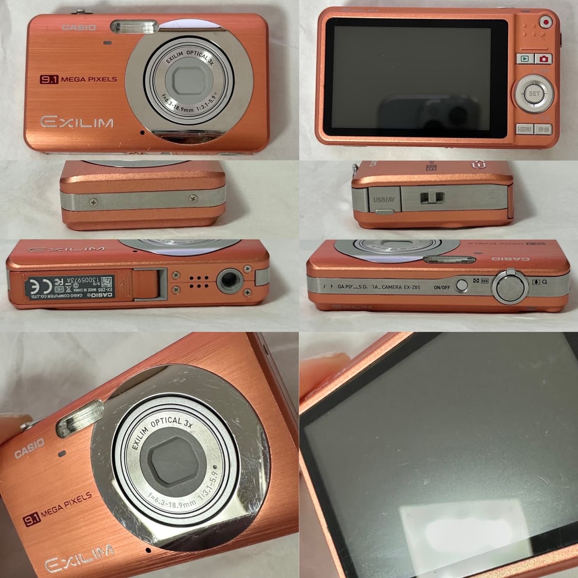 프리지아 나연 디카 🍊카시오 엑슬림 EX-Z85 코랄 상품이미지9