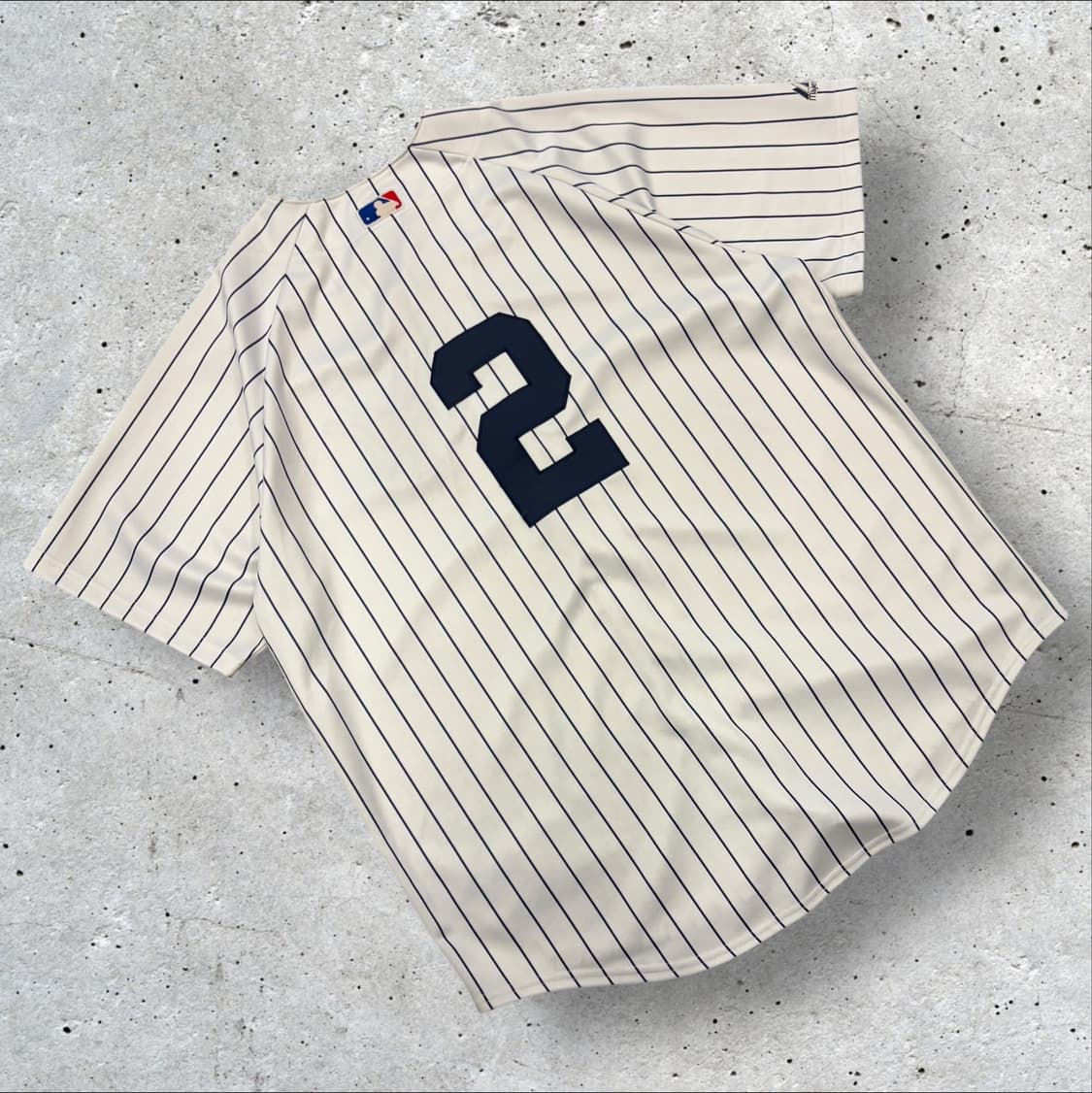 90s 마제스틱 뉴욕 양키즈 스트라이프 야구 져지 D158 상품이미지2