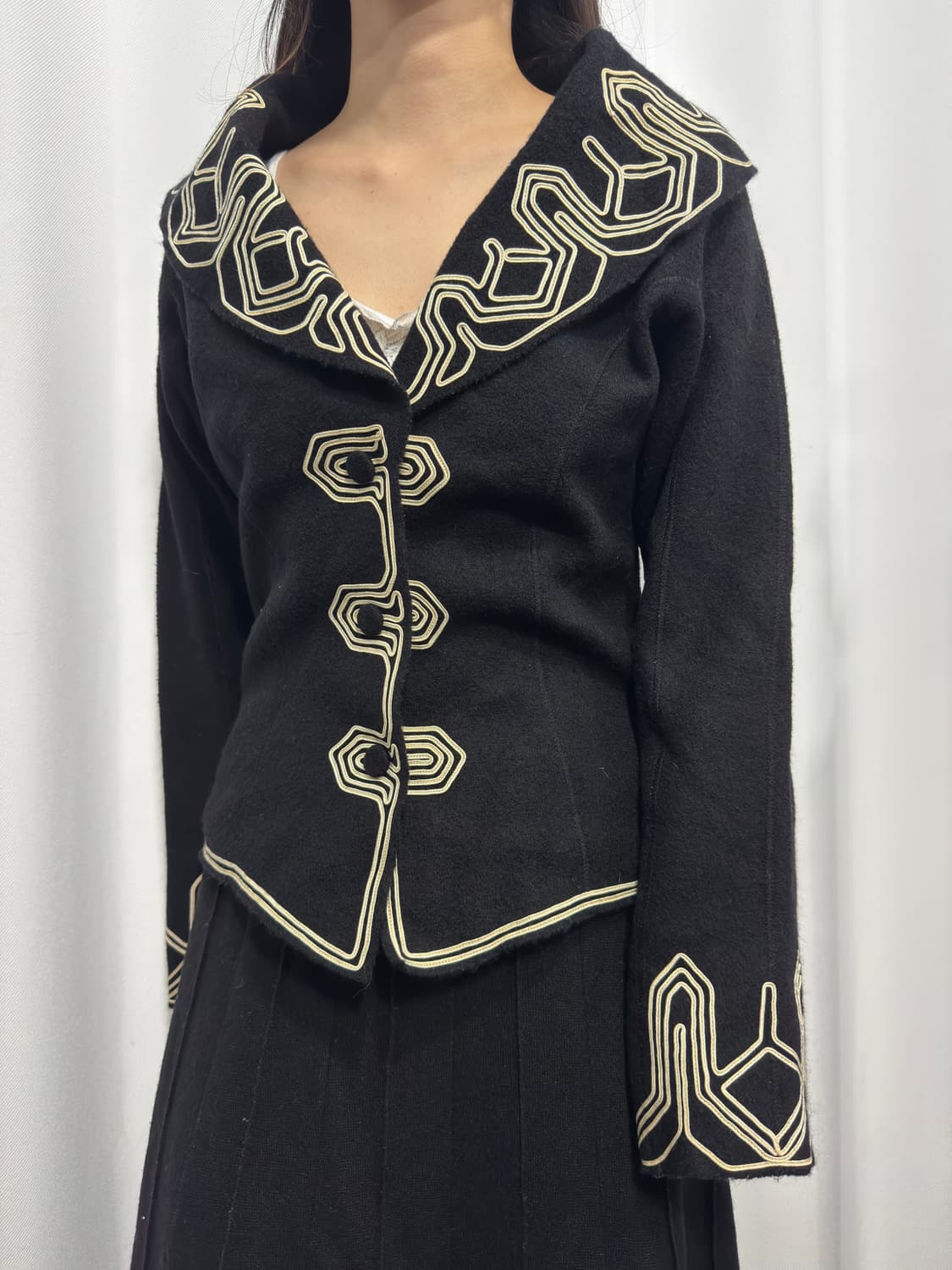 hiroko koshino ethnicdetail  jacket 상품이미지3