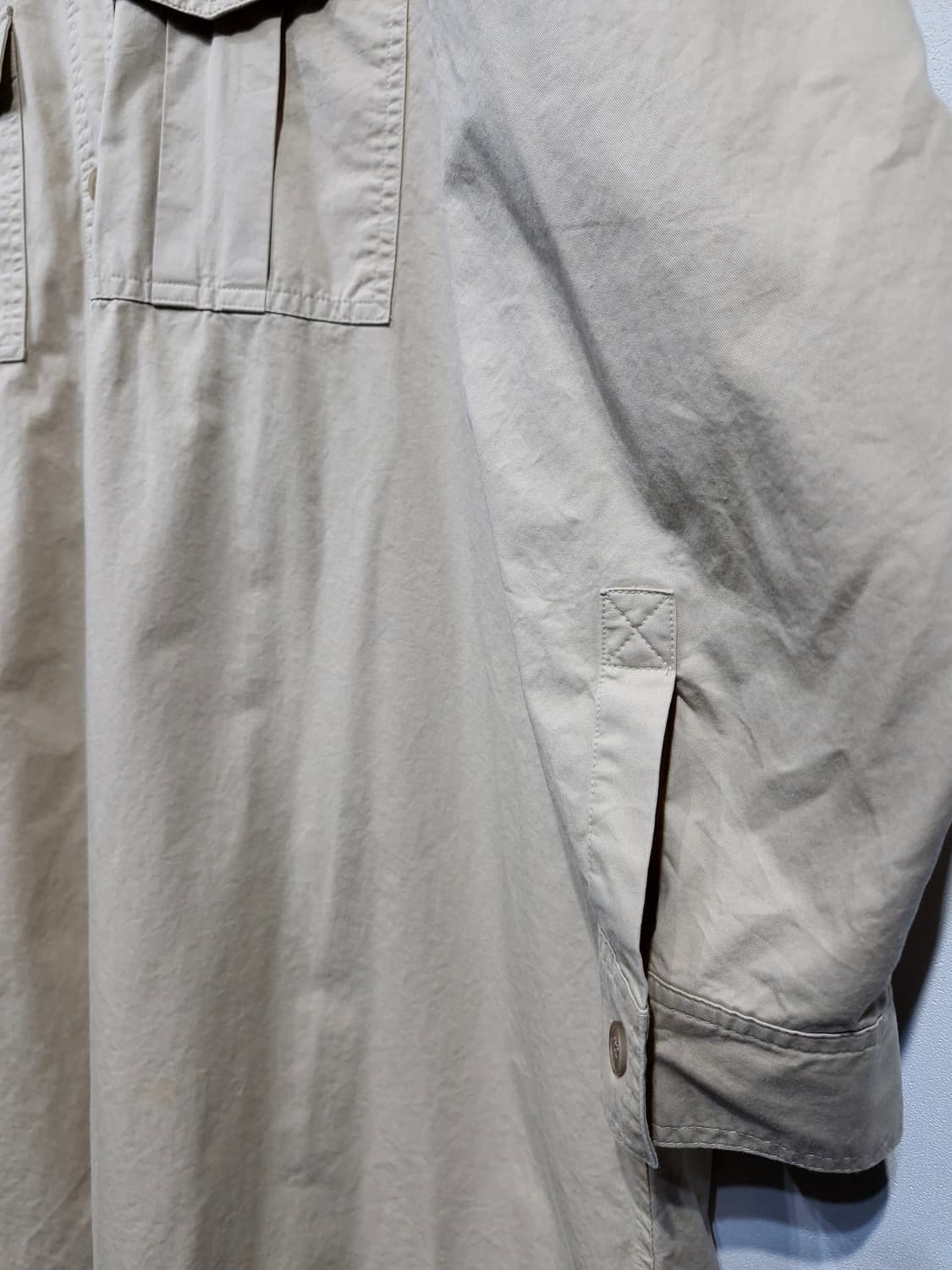 일레븐에이엠(11AM)투포켓 코튼 셔츠 원피스 상품이미지5