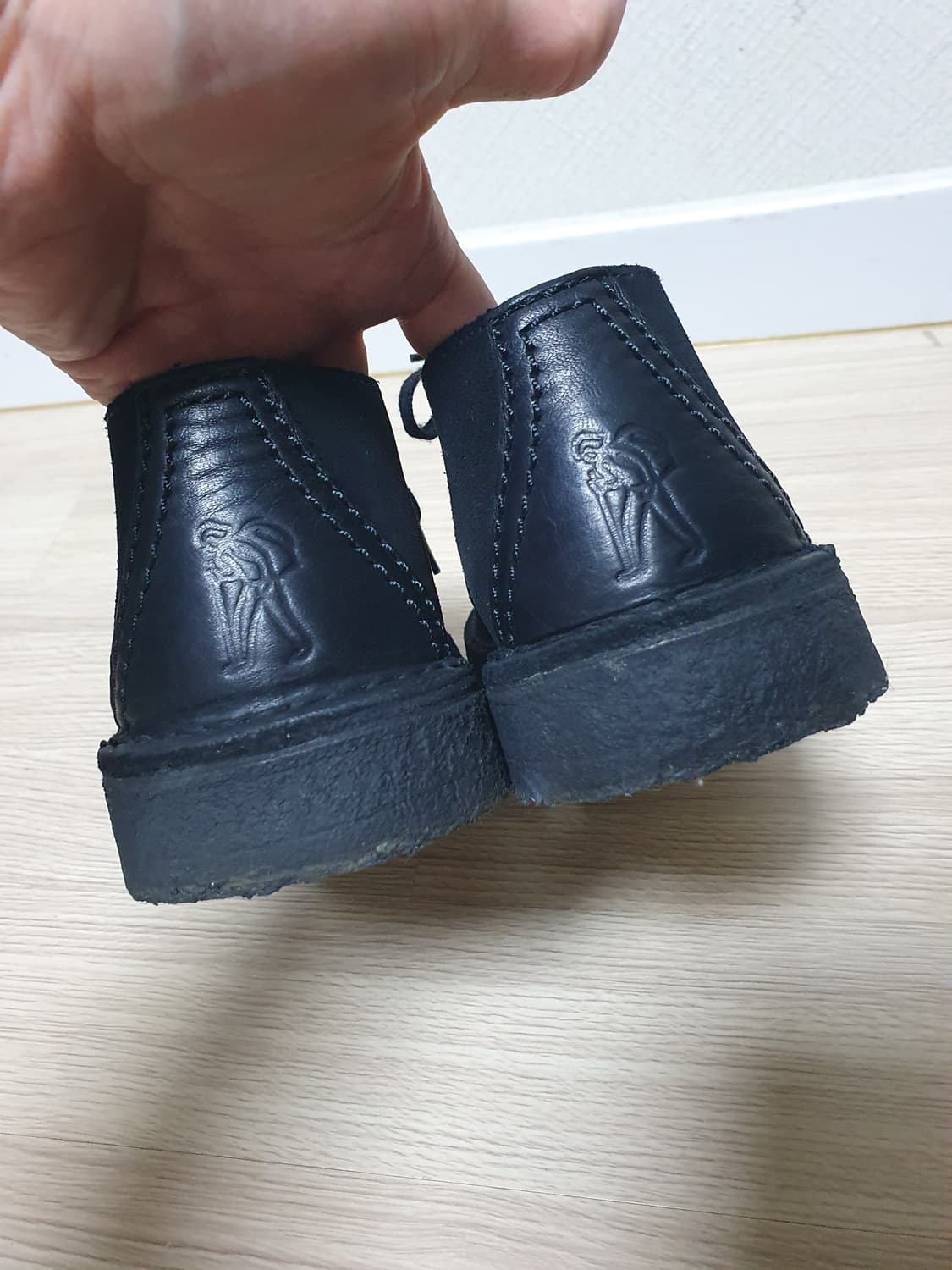 클락스 데저트 트랙 부츠 블랙 스웨이드265 상품이미지6