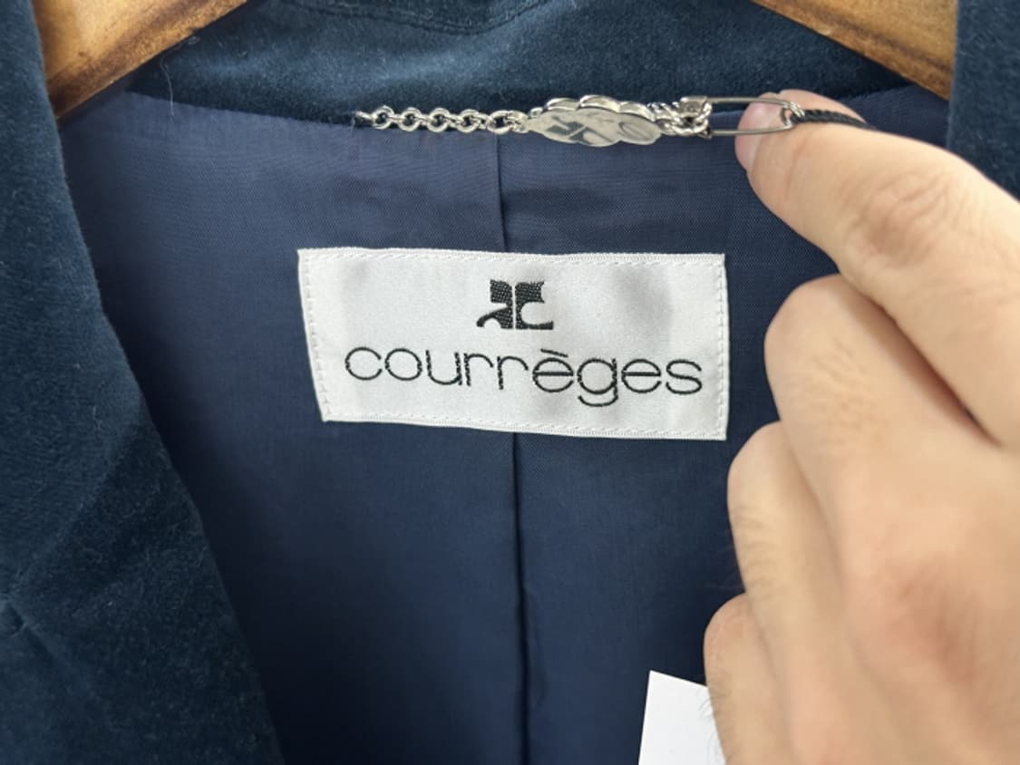 COURREGES 벨루어 비스포크 재킷 (M~L) 상품이미지10