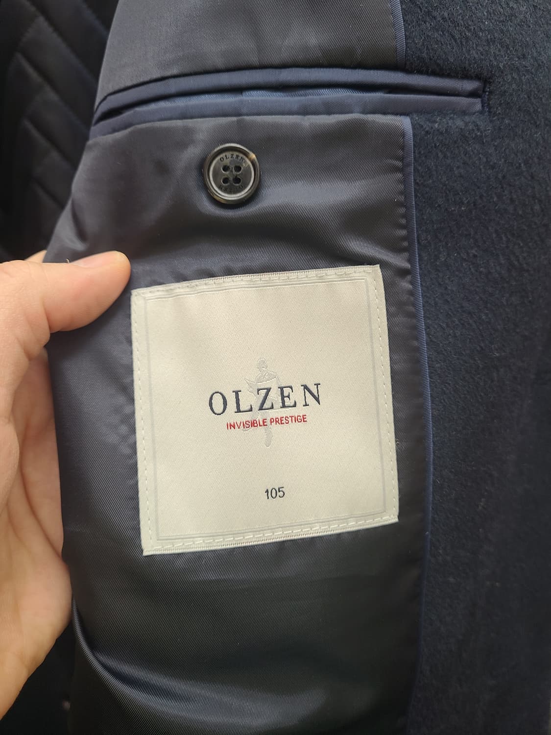 올젠 세미오버핏 울 코트 상품이미지6