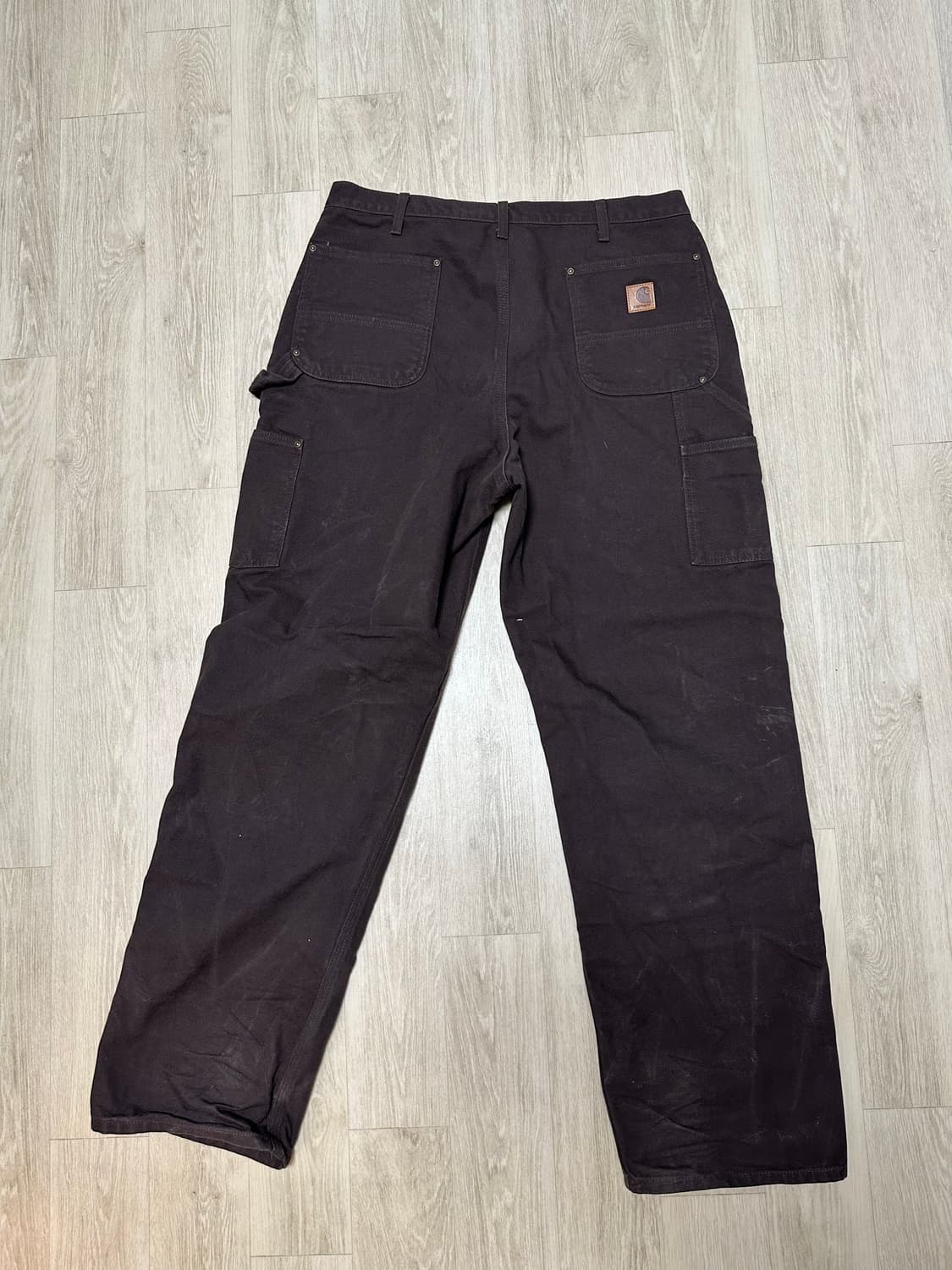 칼하트 B136 더블니 DKB faded 상품이미지2