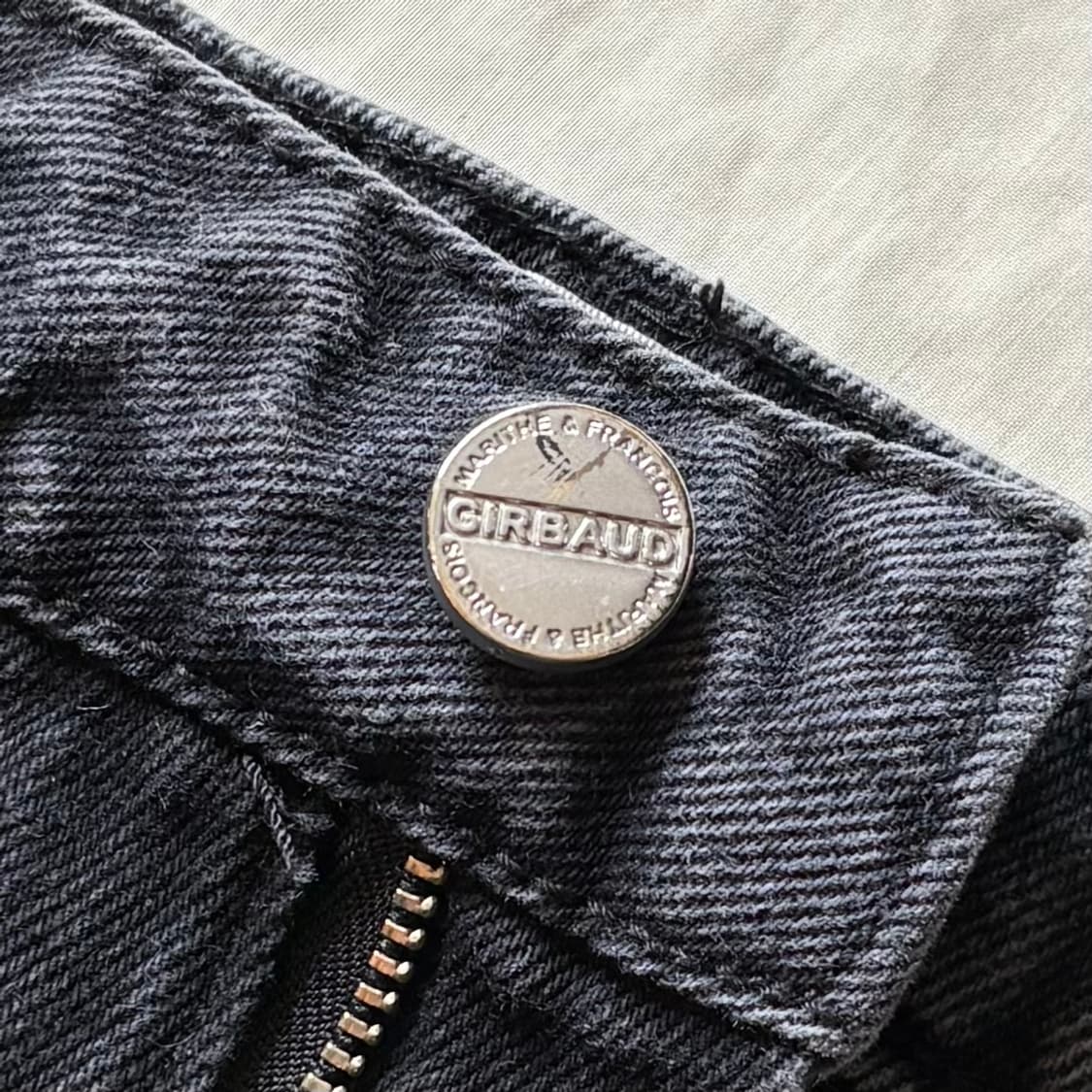 [L / 29] MFG W Denim Shorts Black 상품이미지3