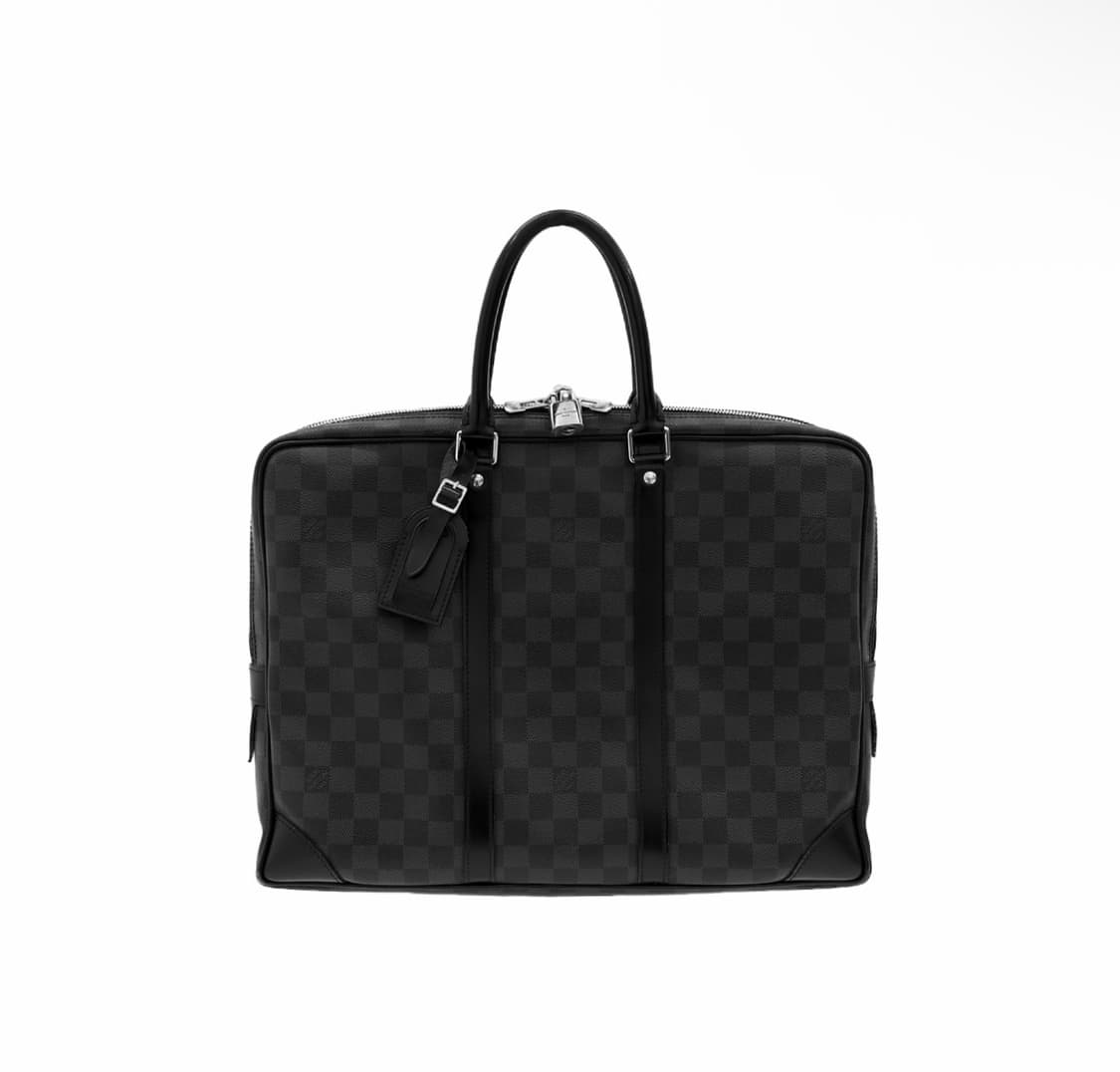 [GM] 루이비통 남성 다미에 그라파이트 보야주 브리프케이스 서류 가방 상품이미지1