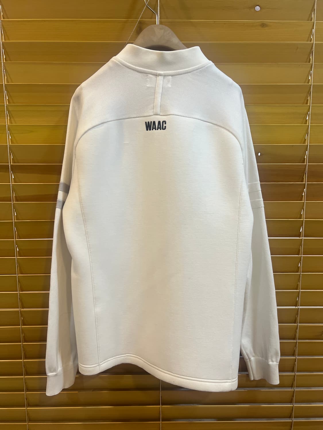 왁 WAAC 여성 아이보리 골프집업점퍼 집업가디건 상품이미지3