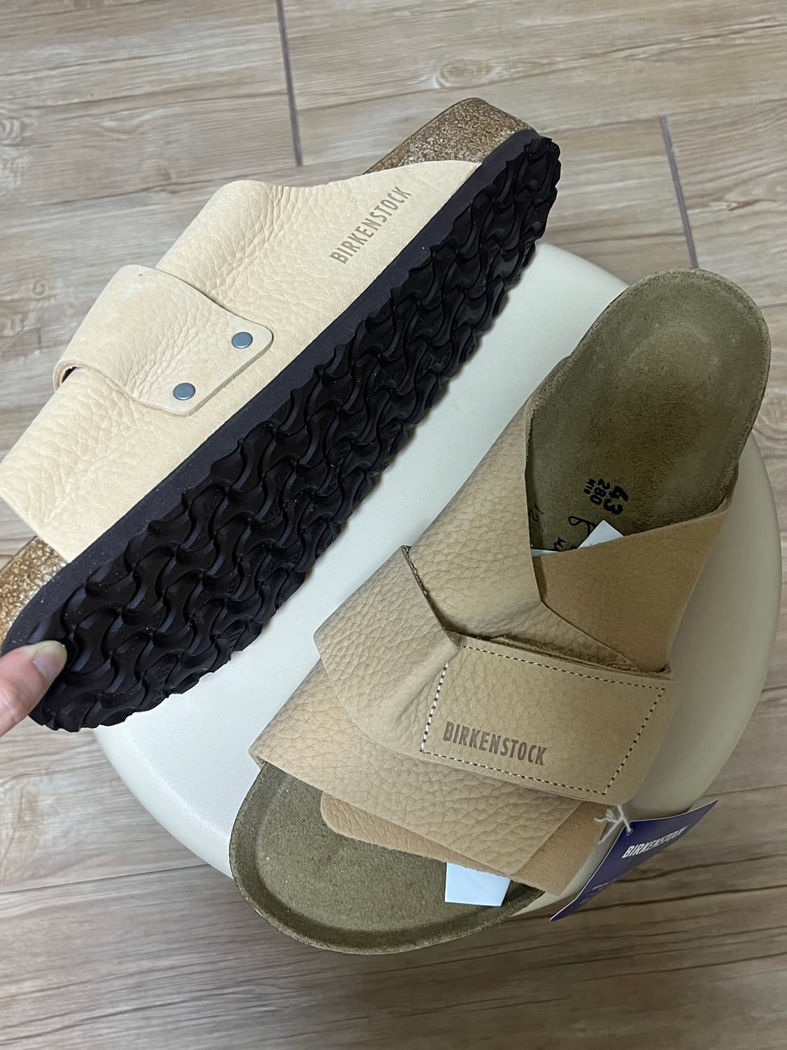 버켄스탁 교토 베이지 280 새상품 상품이미지2