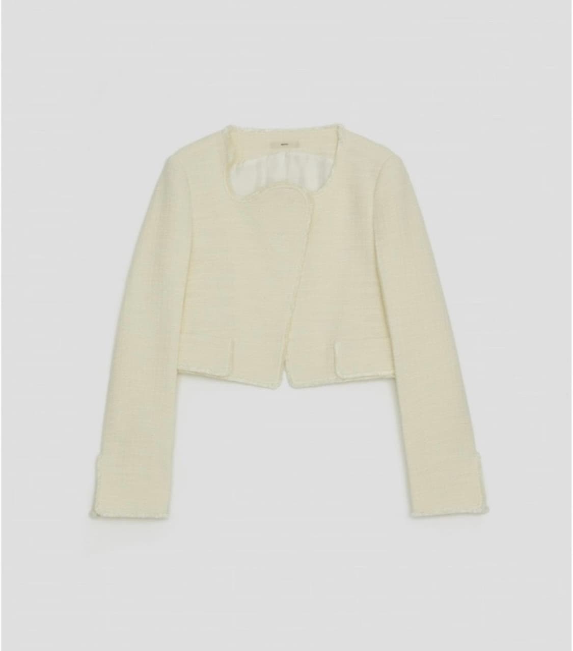 렉토 물결 트위드 자켓 S 상품이미지5