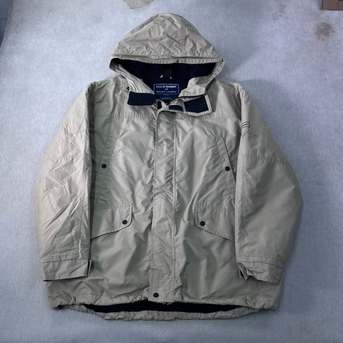 110 폴로랄프로렌 스포츠 누빔 베이지 점퍼 상품이미지1