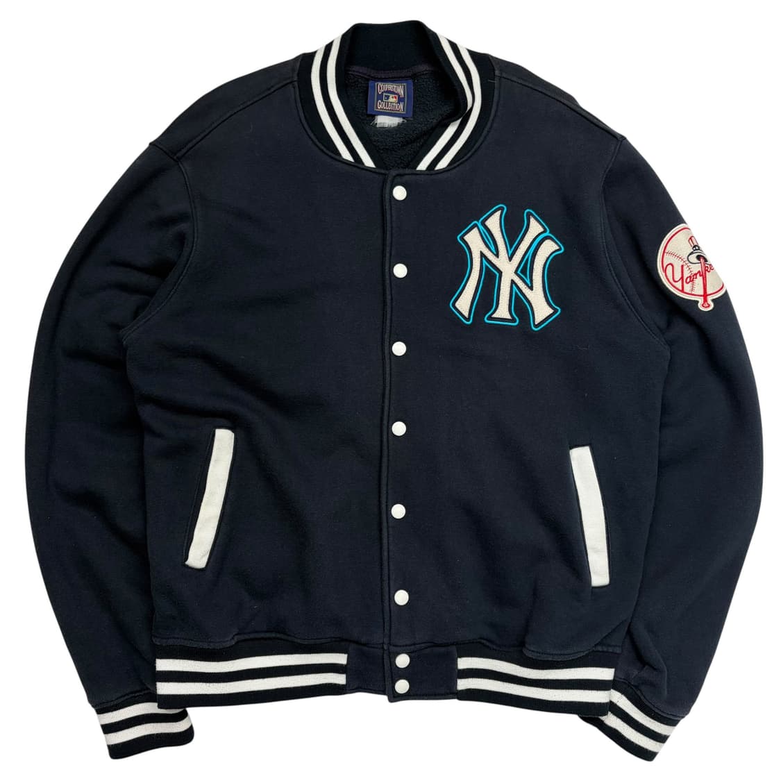 쿠퍼스타운 컬렉션 뉴욕 양키스 네이비 바시티 자켓 L 상품이미지1
