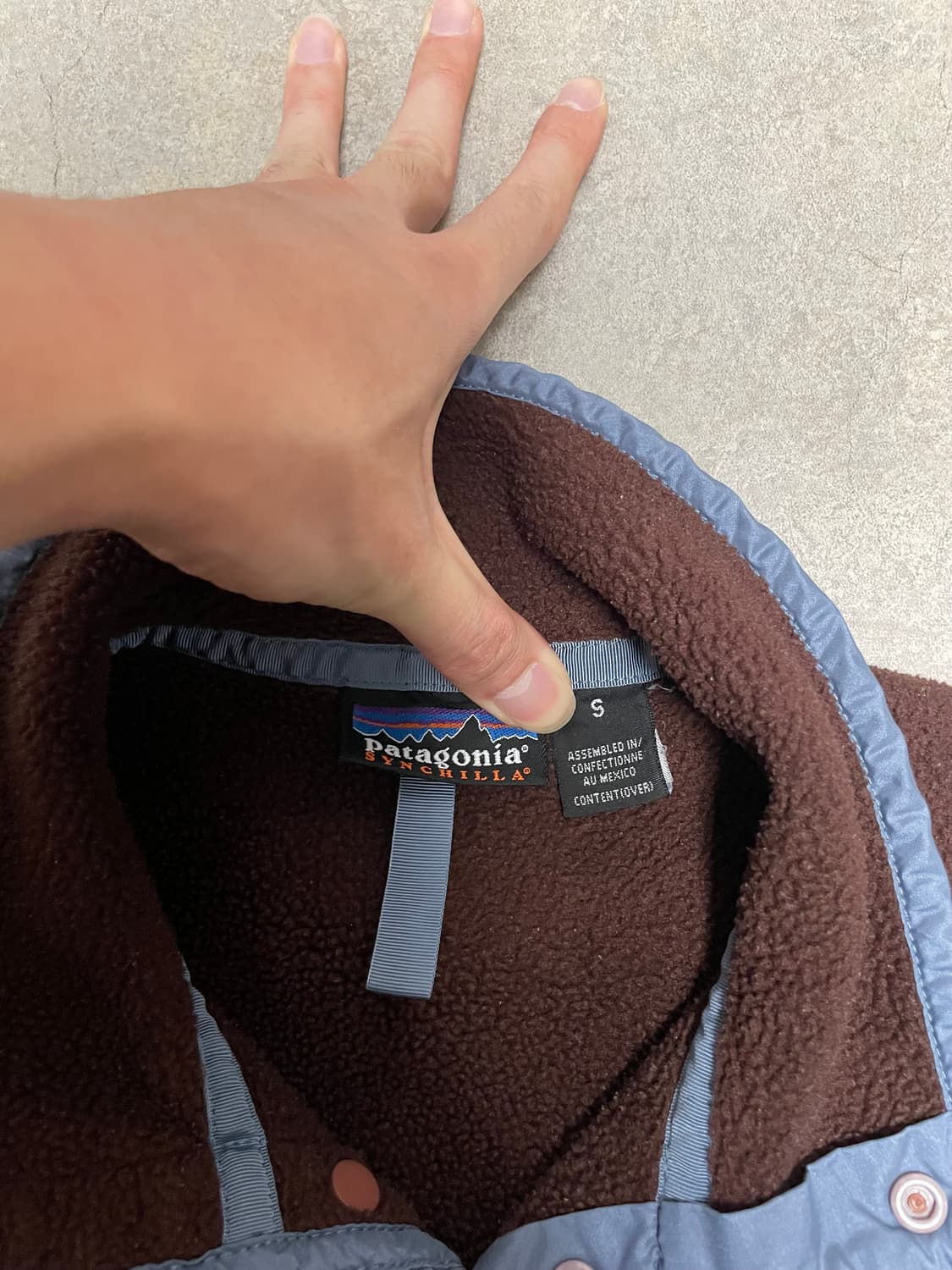 빈티지 파타고니아 신칠라 옵시디언 플럼 원더 브라운 상품이미지3