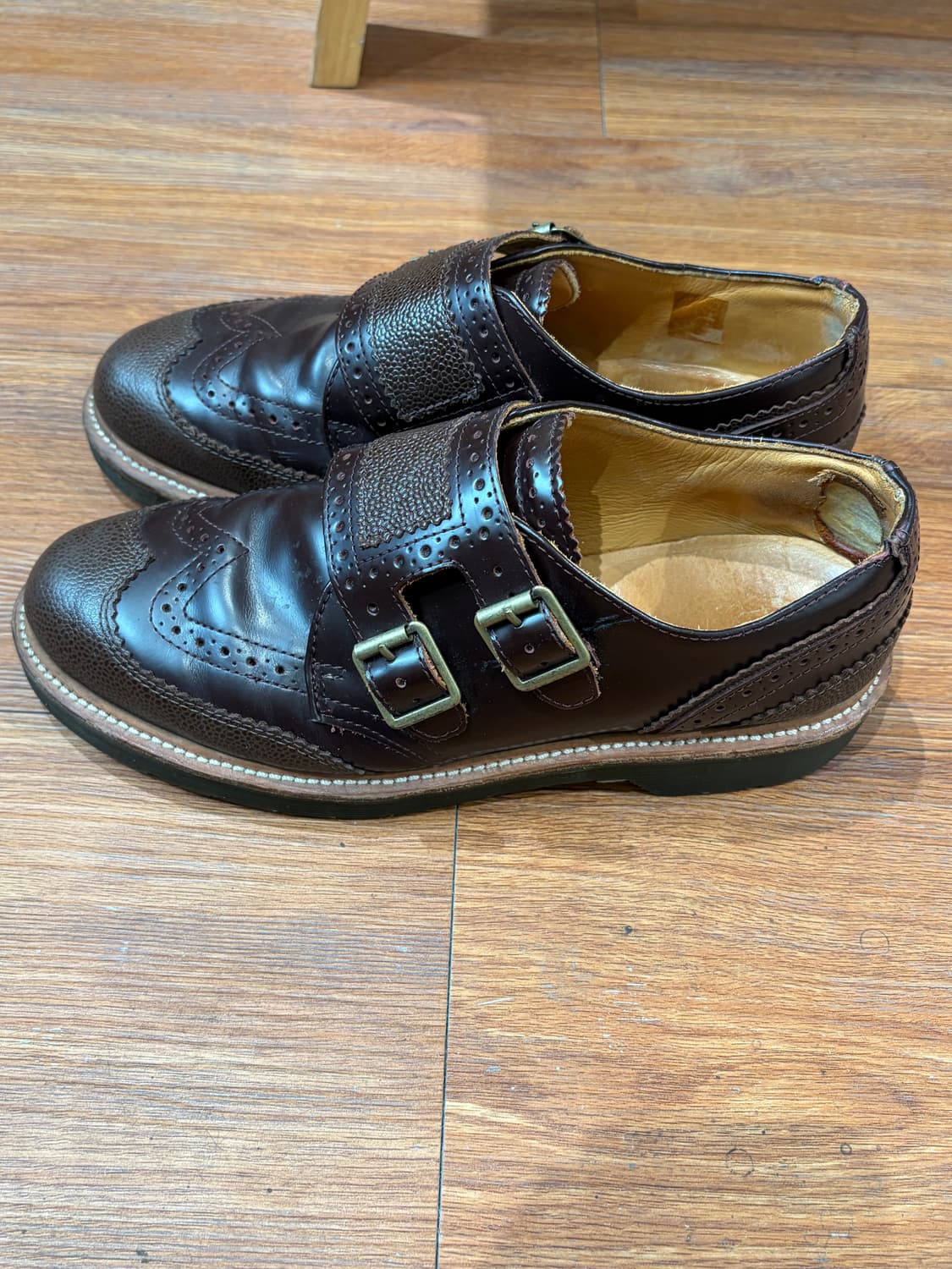 Dr. Martens Double Monk Strap Wing Tip 상품이미지2