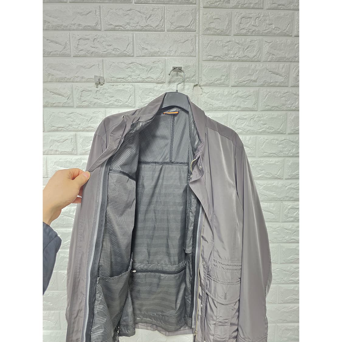 코오롱 리시버블 양면 바람막이 자켓 XL fbj 상품이미지3