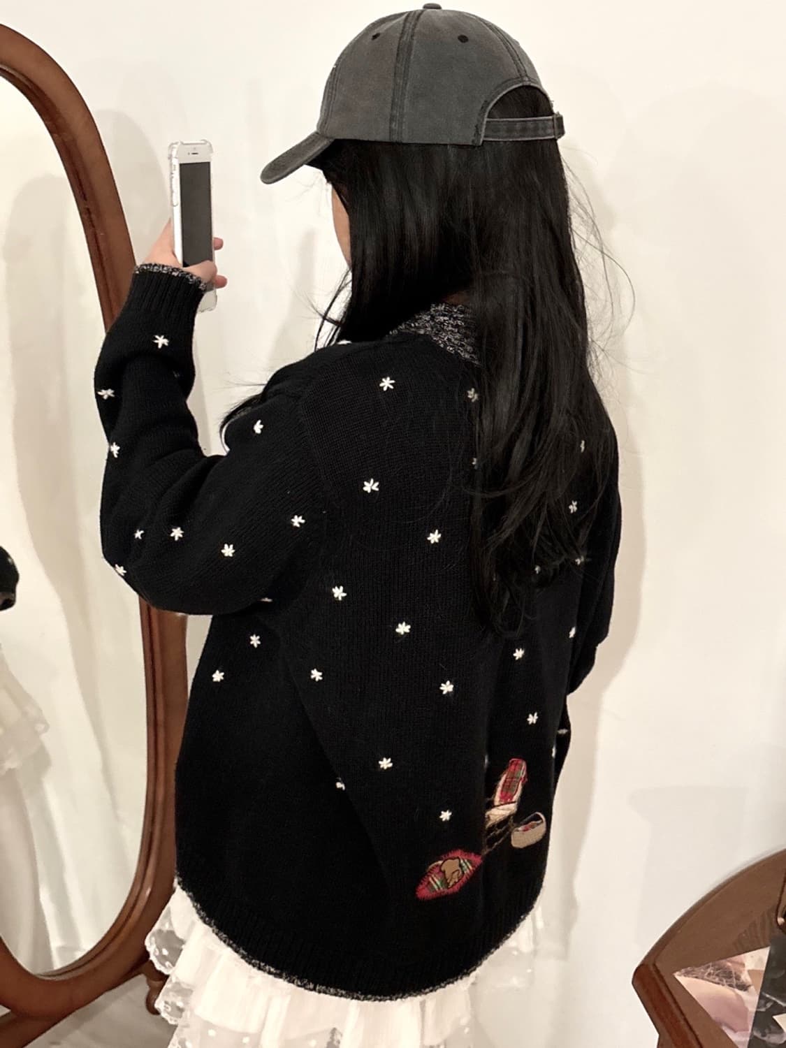 VTG 크리스마스 니트 집업 -G2 상품이미지2