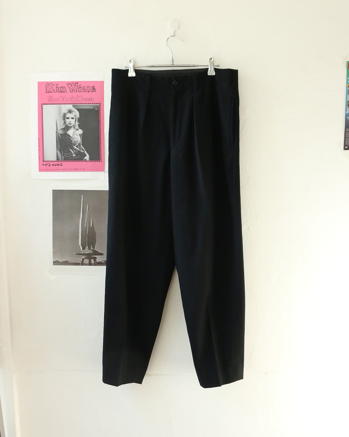 요지 야마모토 뿌르 옴므 와이드 울 트라우저 상품이미지1