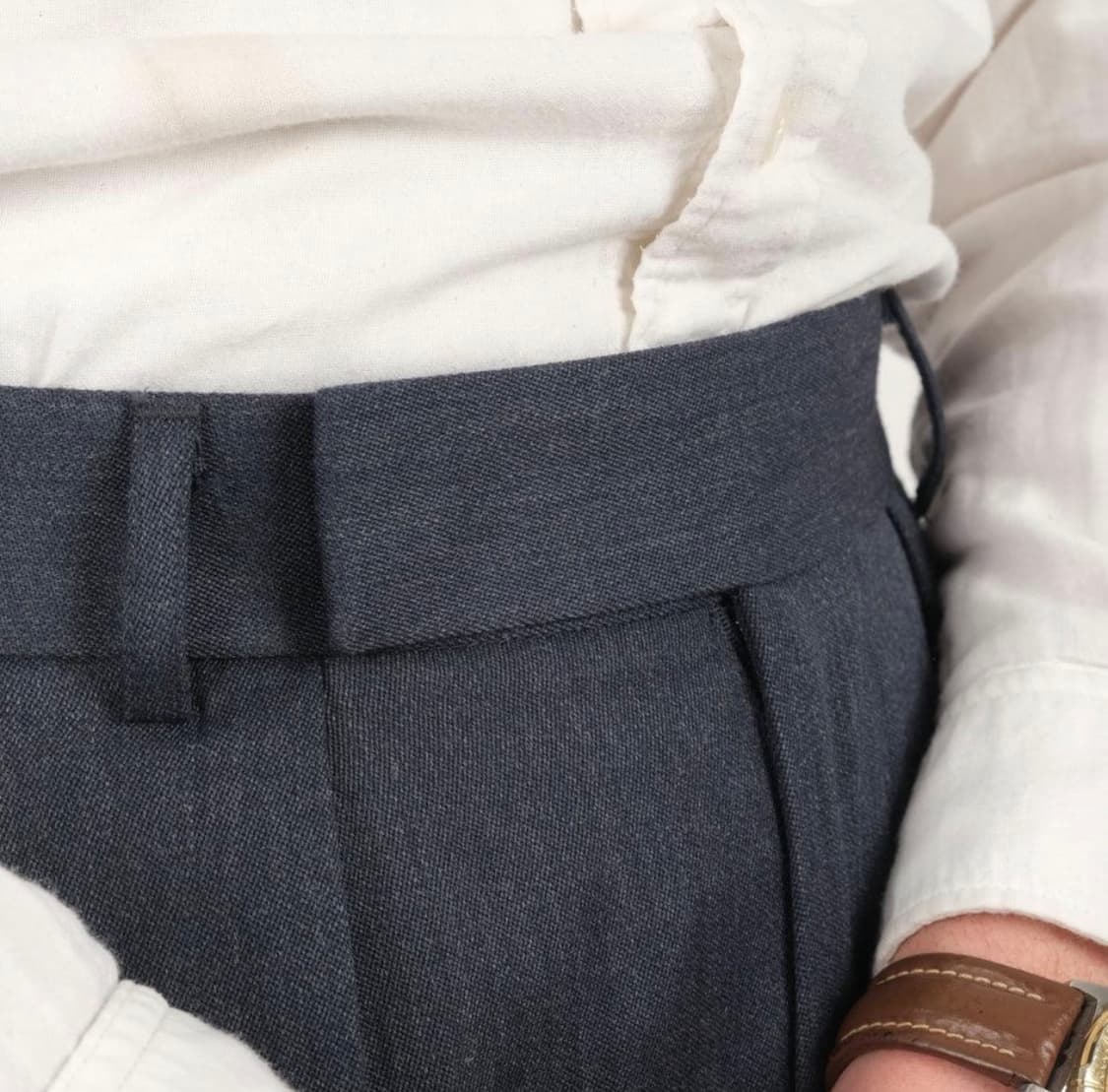 RAF 영국 공군 테일러 바지 네이비 30x30 상품이미지3