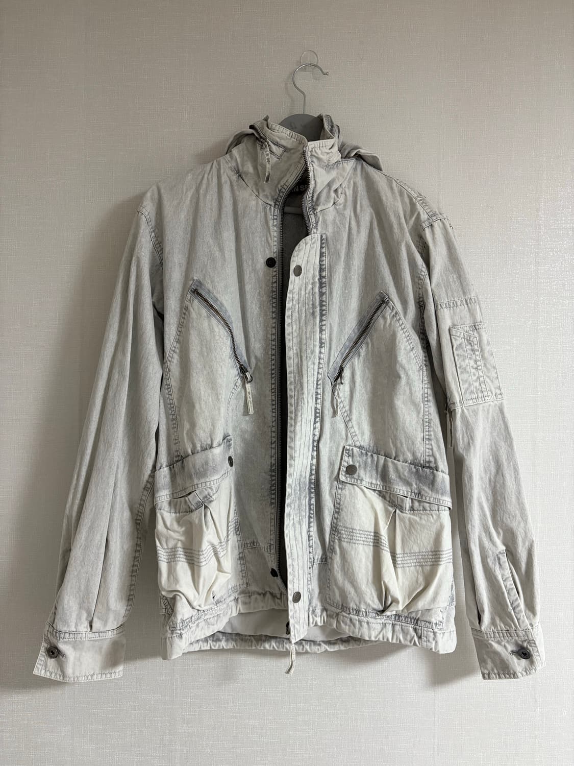 [2] HYEIN SEO 23fw 유틸리티 자켓 아이스 블루 상품이미지1