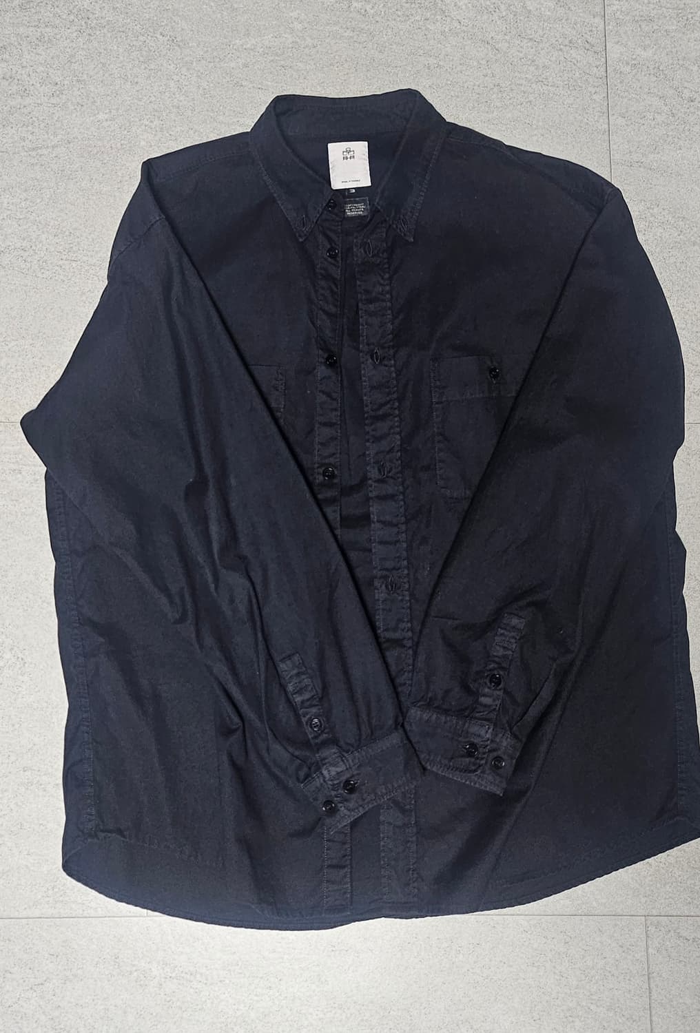 3) 폴리테루 2pk 험블셔츠 다크퍼플 상품이미지2