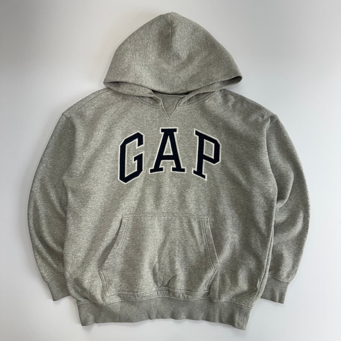 Gap 갭 네이비 로고 그레이 후드티  상품이미지3