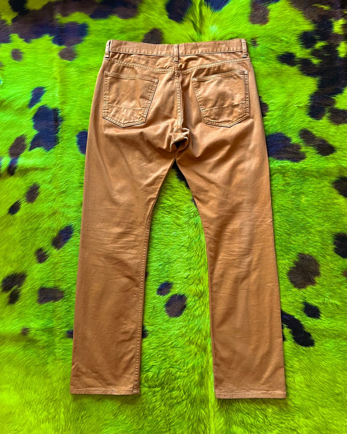 BEAMS Relaxed Camel Cotton Chino Pants 상품이미지9