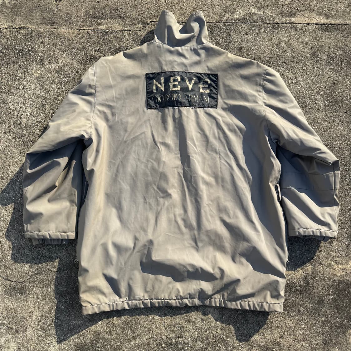 [XL] 90s Giorgio Armani NEVE 하프집업 자켓 상품이미지2