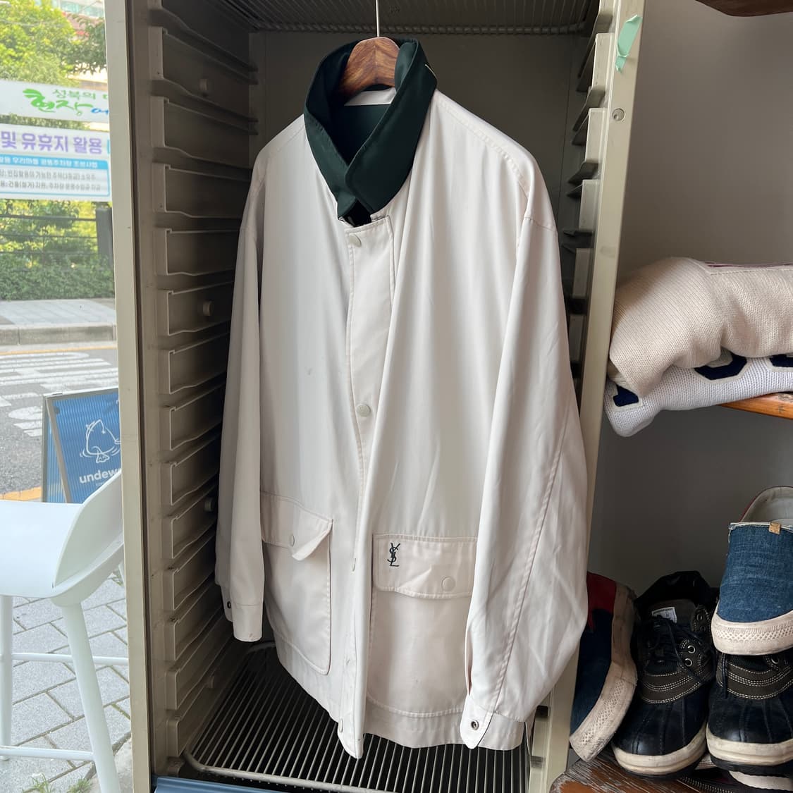 YSL 리버시블 폴리쉘 자켓 상품이미지2