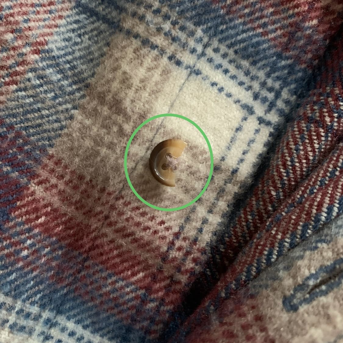 일본 빈티지 SEAHOP 플란넬 체크 셔츠 상품이미지10