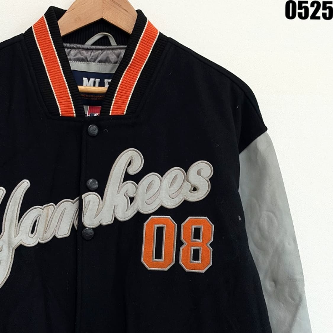 MLB 뉴욕 양키스 빈티지 바시티 자켓 100 0525 상품이미지2