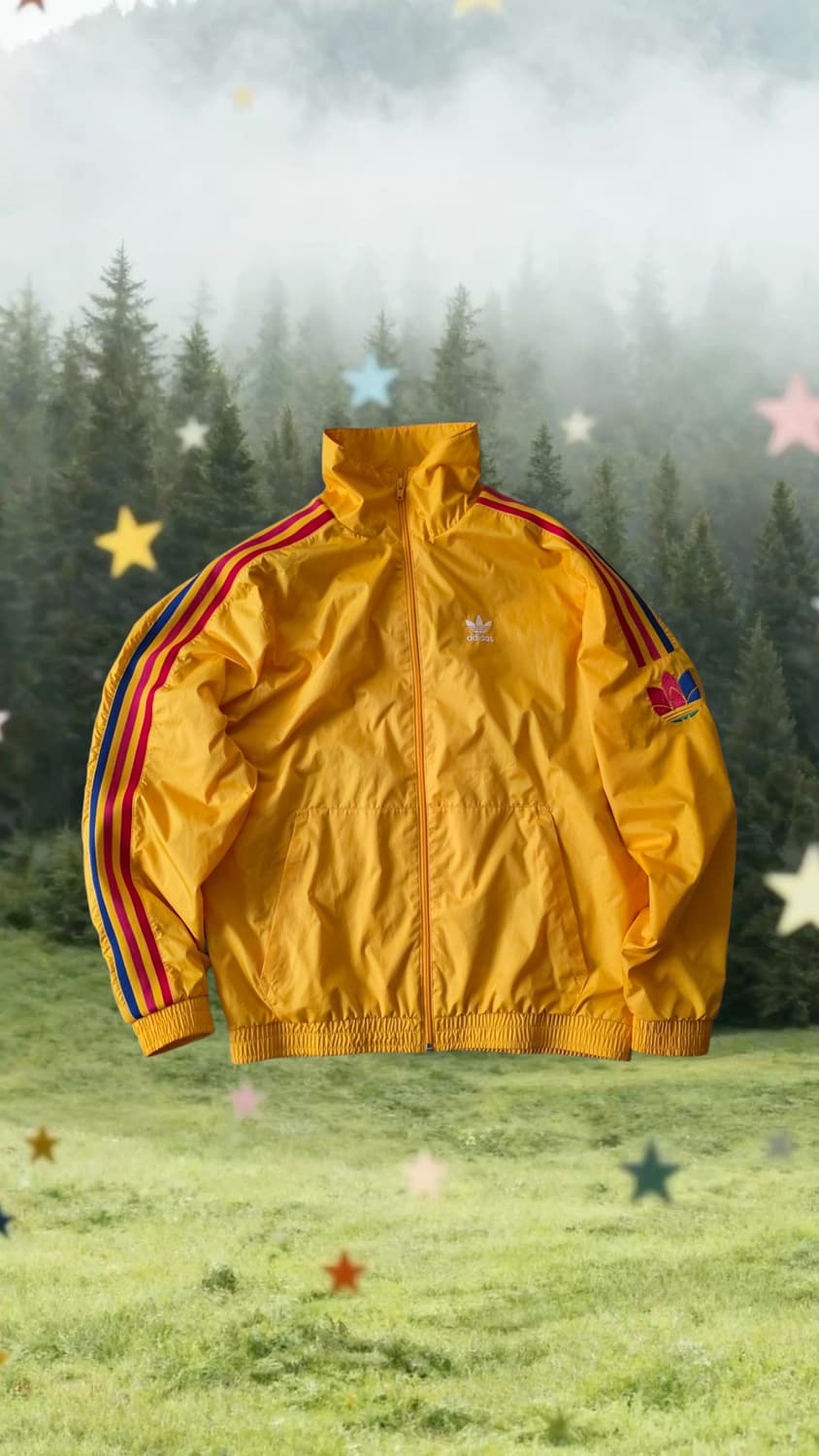 아디다스 3D 트레포일 로고 트랙탑 바람막이 점퍼 상품이미지1